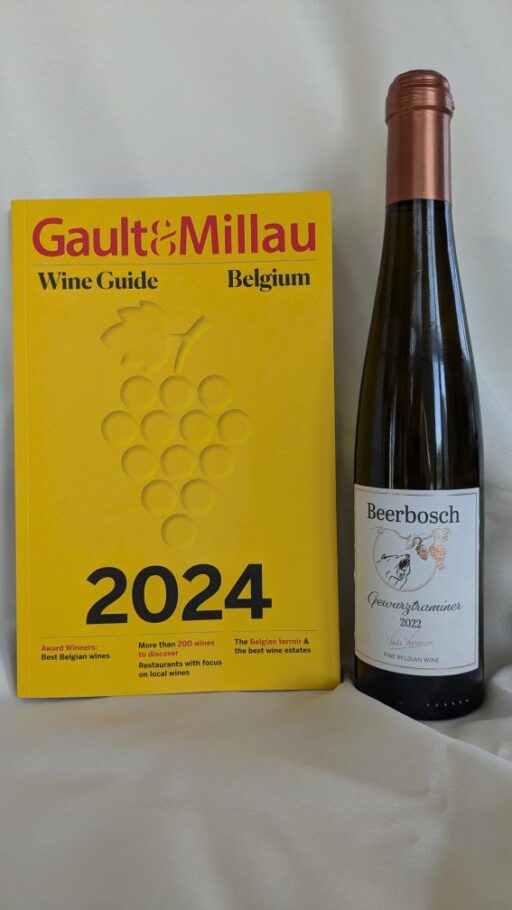 Gewürztraminer opgenomen in Gault&Millau Belgische Wijngids 2024
